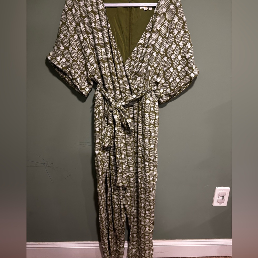 BODEN WOMENS PINEAPPLE JUMPSUIT